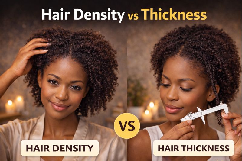 Hair Density vs Thickness: What Matters More for Healthy, Full Hair?