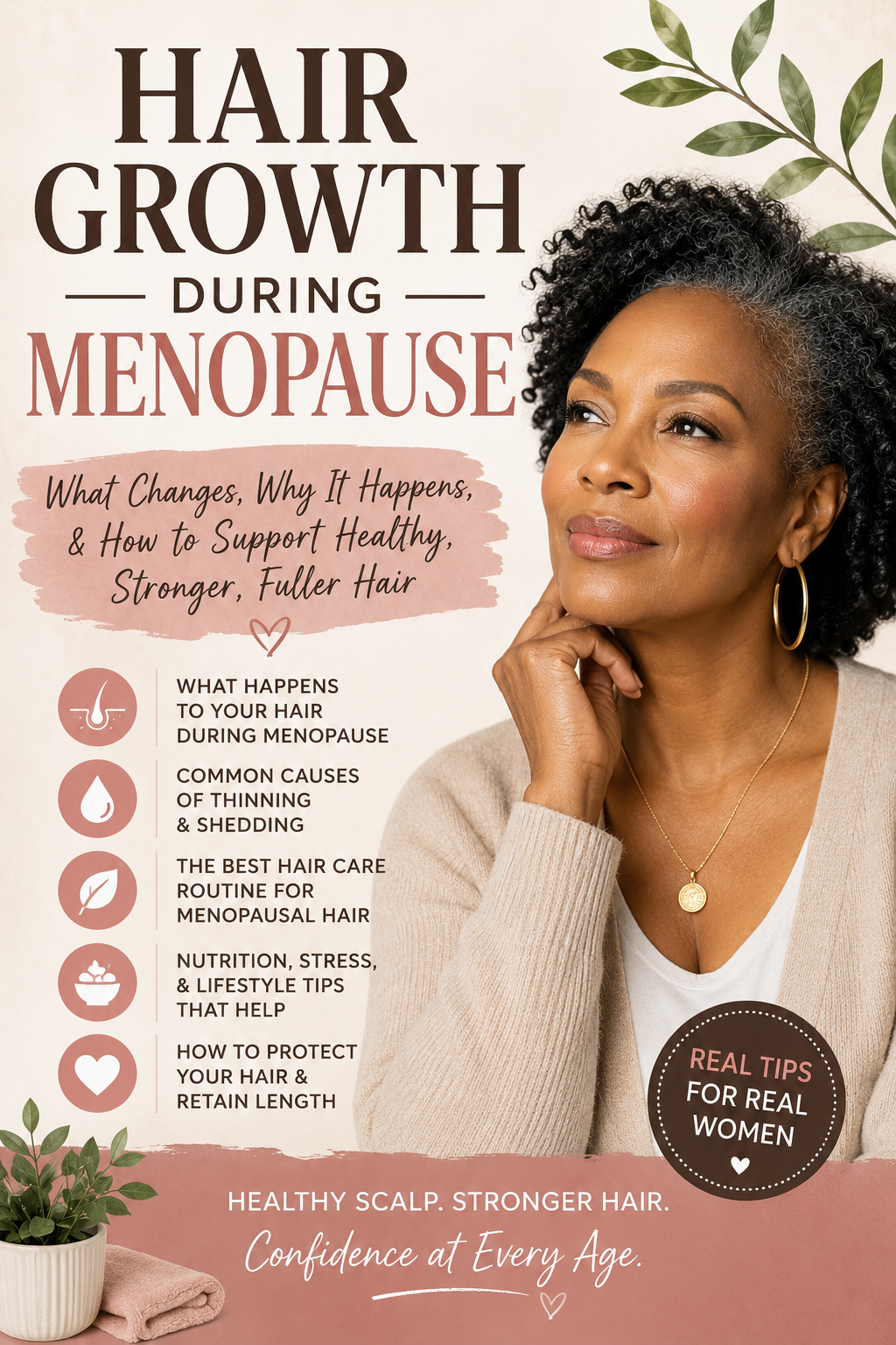 Hair Growth During Menopause: Causes, Changes, and a Complete Hair Care Guide
