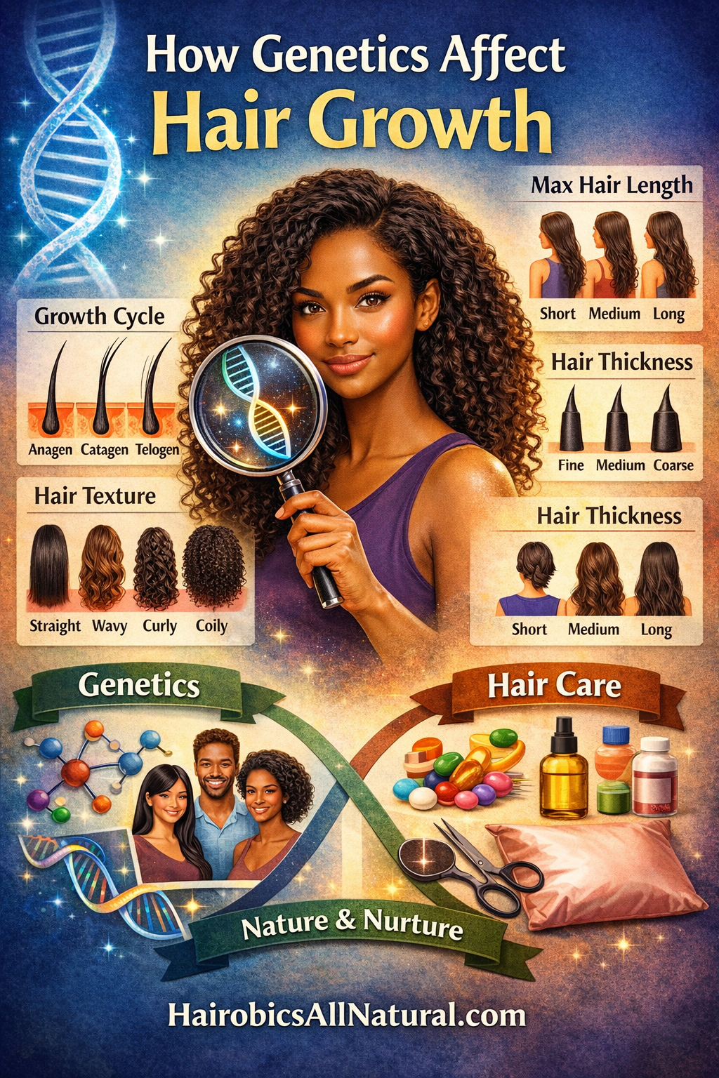 How Genetics Affect Hair Growth (Complete Guide)