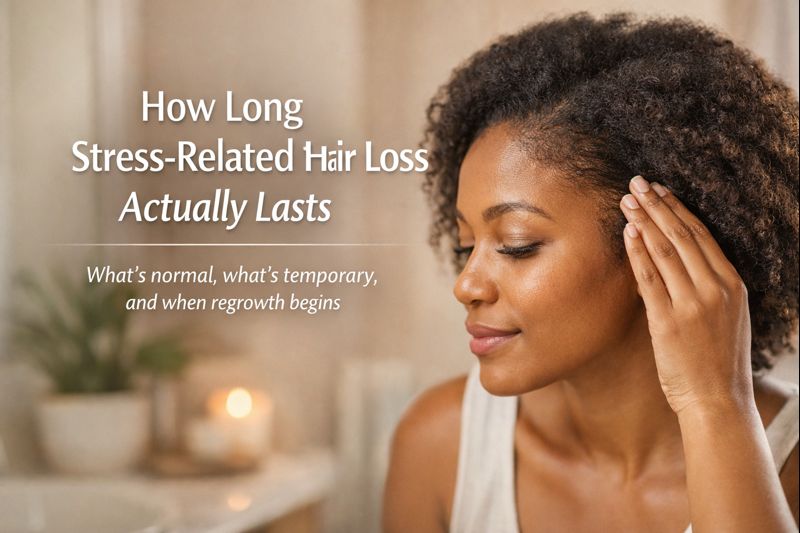 How Long Stress-Related Hair Loss Actually Lasts (And When It Truly Stops)
