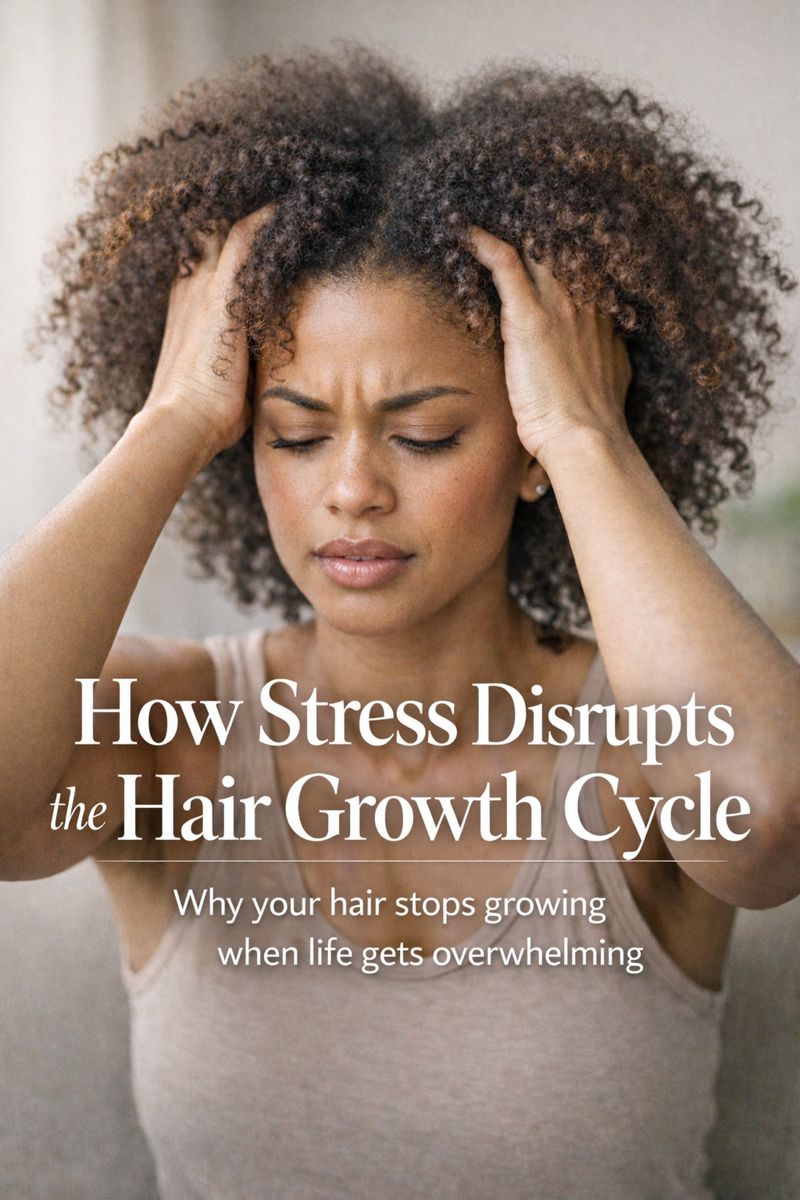 How Stress Disrupts the Hair Growth Cycle (And What You Can Do About It)