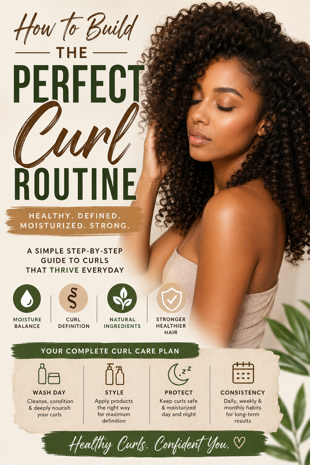 How to Build the Perfect Curl Routine (Complete Guide for Healthy, Defined, Moisturized Curls)