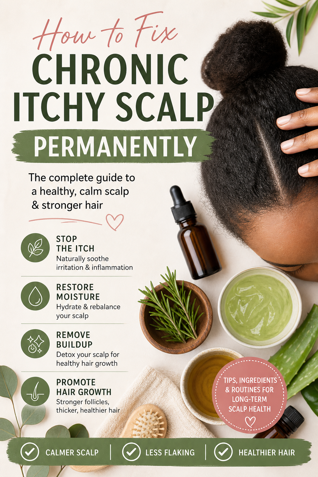 How to Fix Chronic Itchy Scalp Permanently: The Ultimate Guide to a Healthy, Calm Scalp