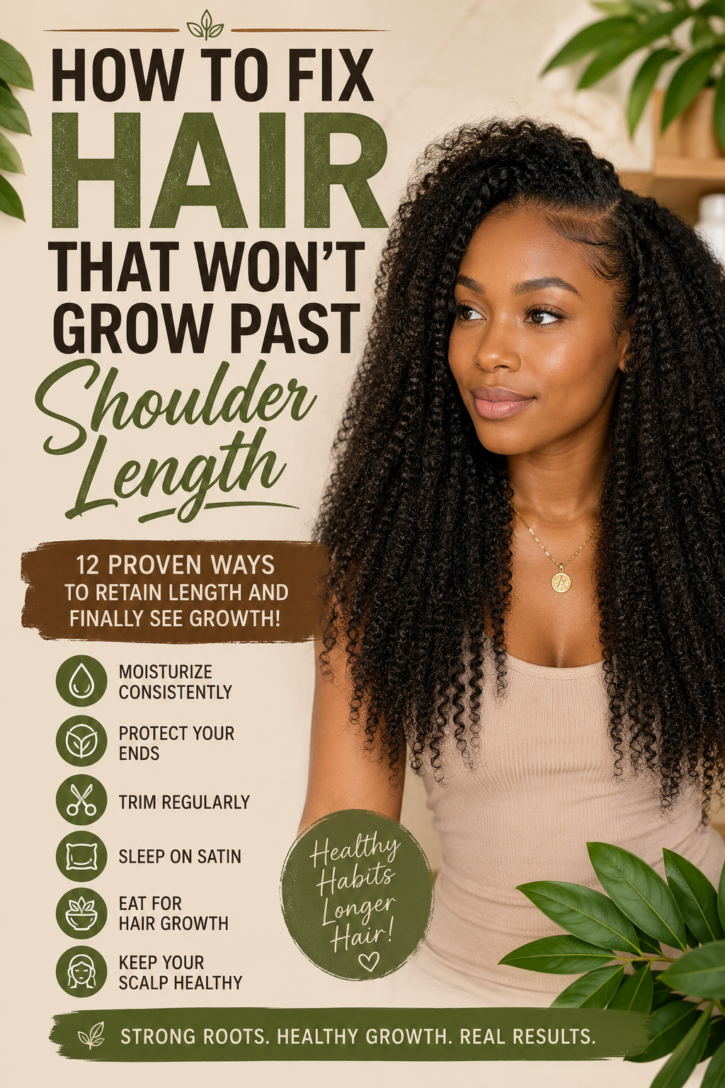 How to Fix Hair That Won't Grow Past Shoulder Length (Complete Guide)