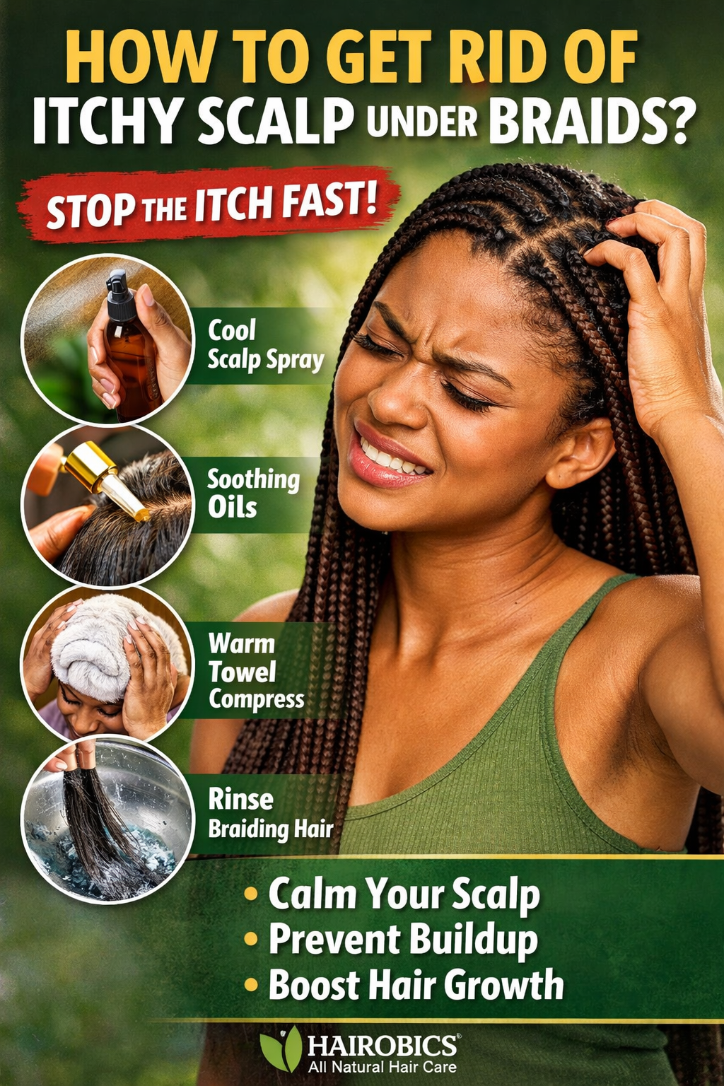 How to Get Rid of Itchy Scalp Under Braids (Complete Guide for Relief + Growth)