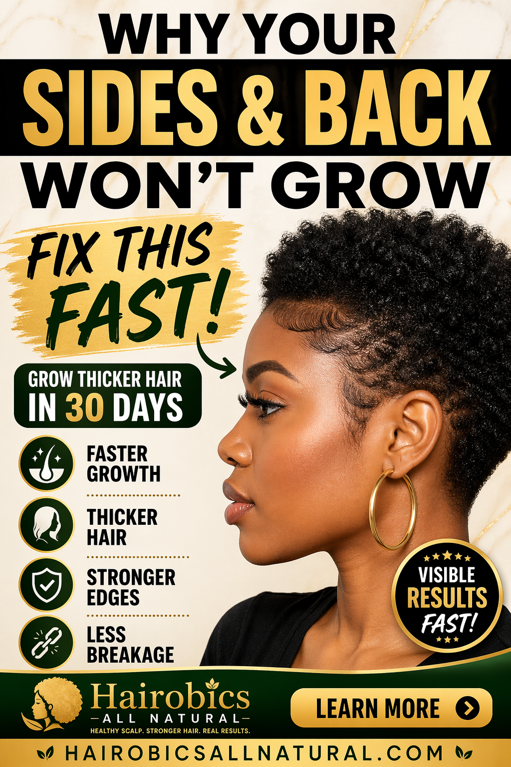 How to Grow Hair Faster on the Sides and Back