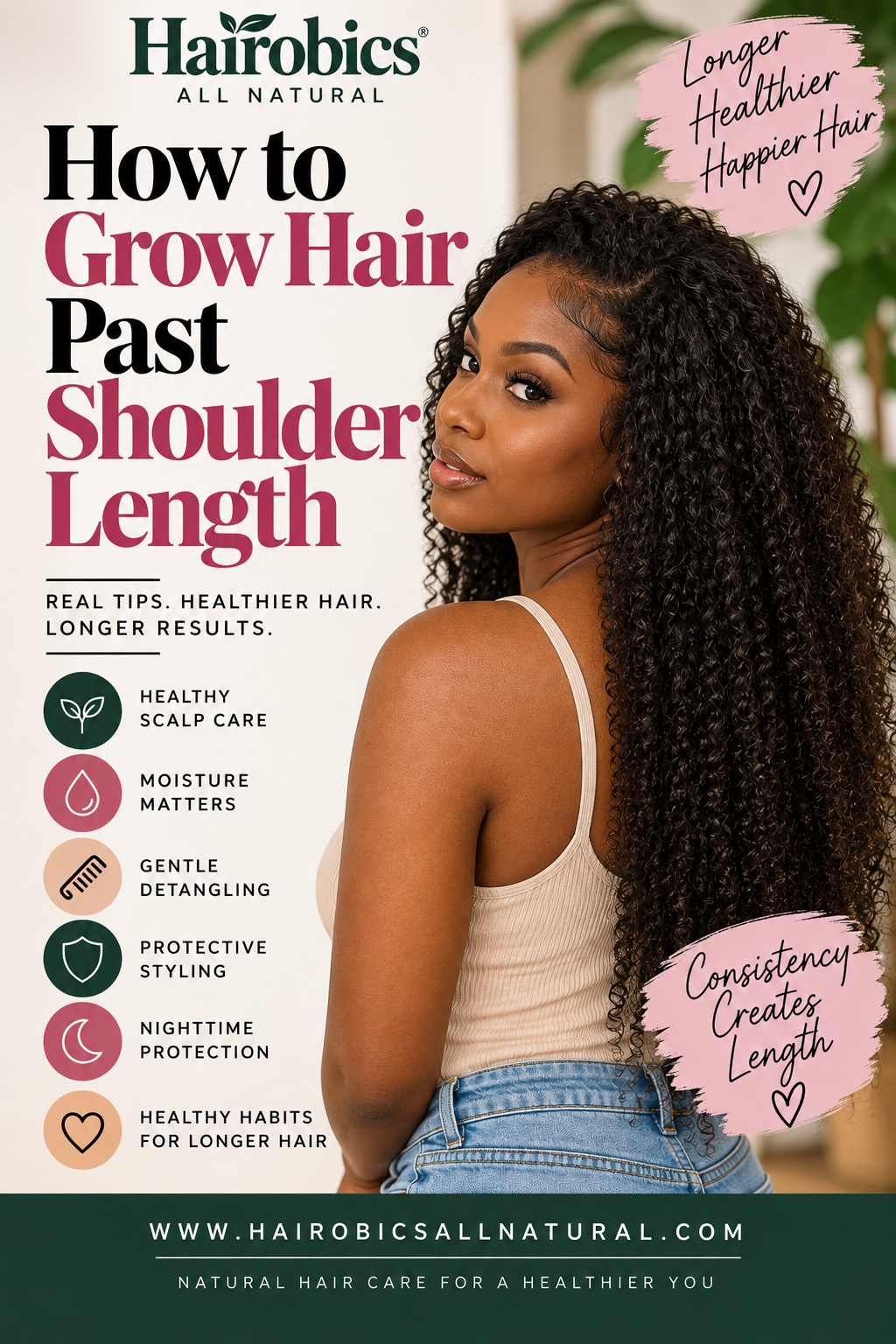 How to Grow Hair Past Shoulder Length: A Complete Guide to Longer, Healthier Hair