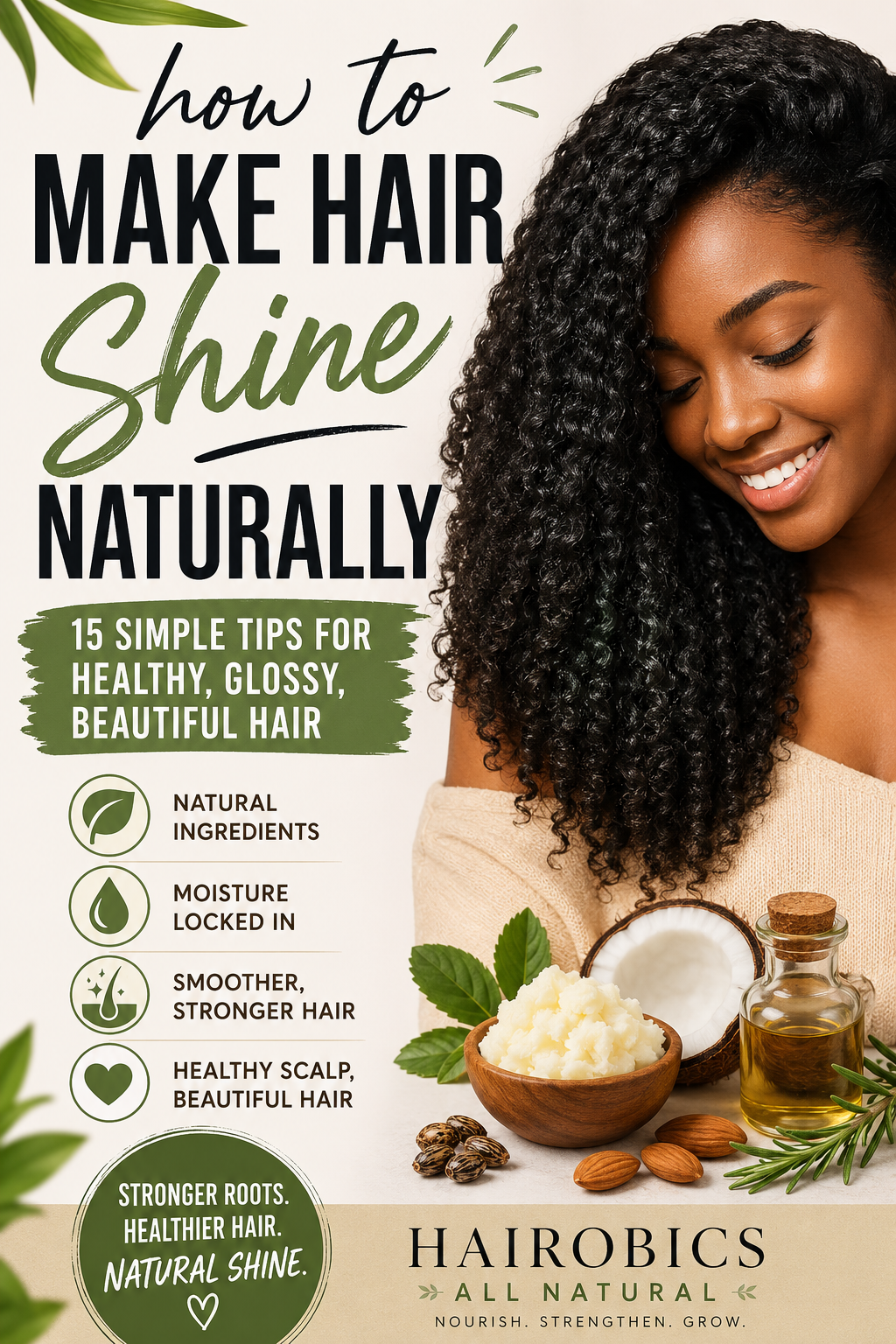 How to Make Hair Shine Naturally: The Complete Guide to Healthy, Glossy Hair