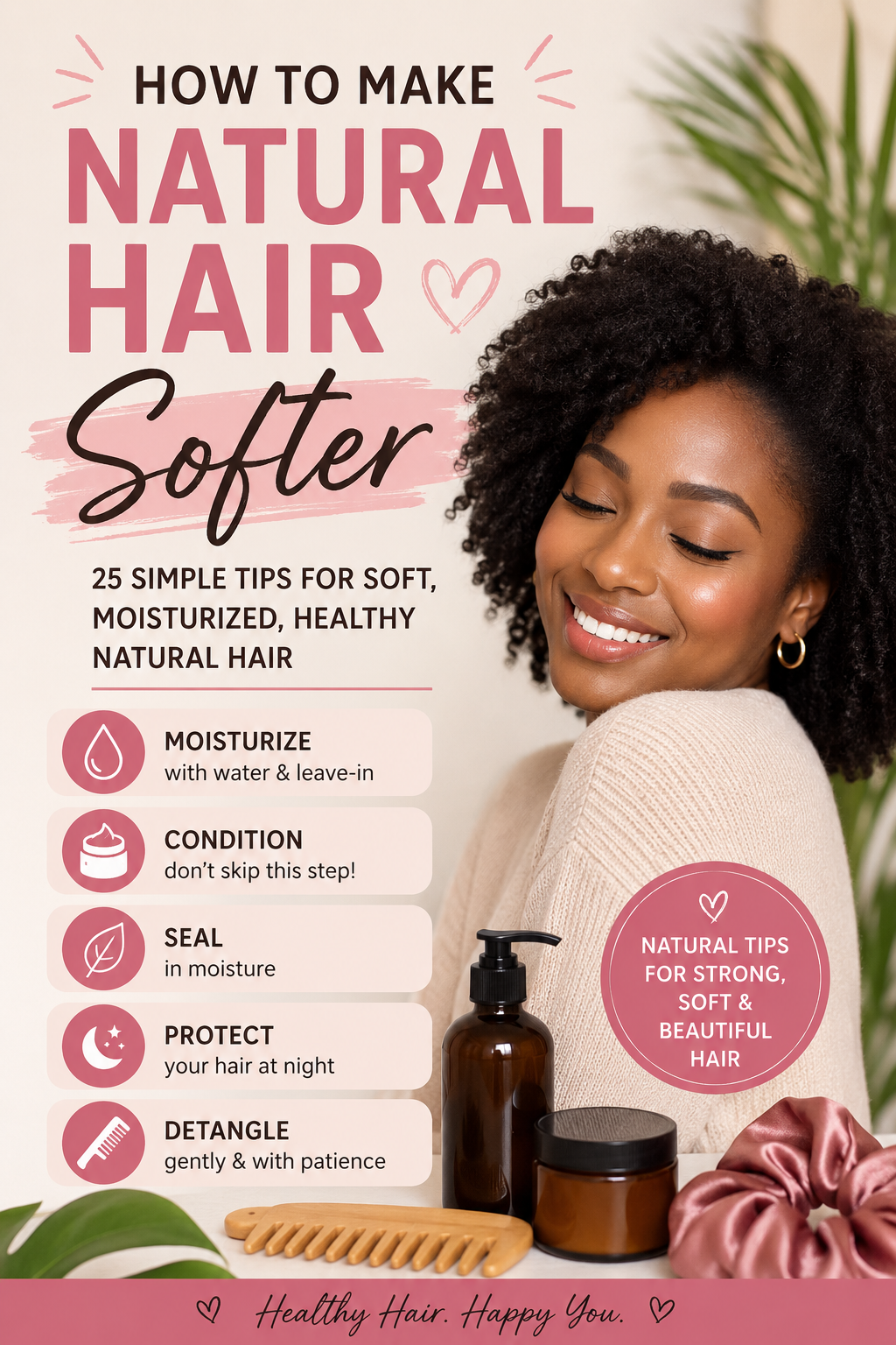 How to Make Natural Hair Softer: The Complete Guide for Soft, Moisturized, Manageable Hair