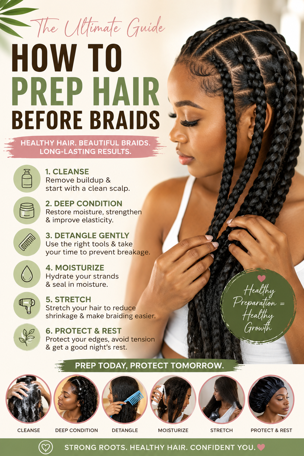 How to Prep Hair Before Braids: The Complete Step-by-Step Guide for Healthy, Long-Lasting Braids