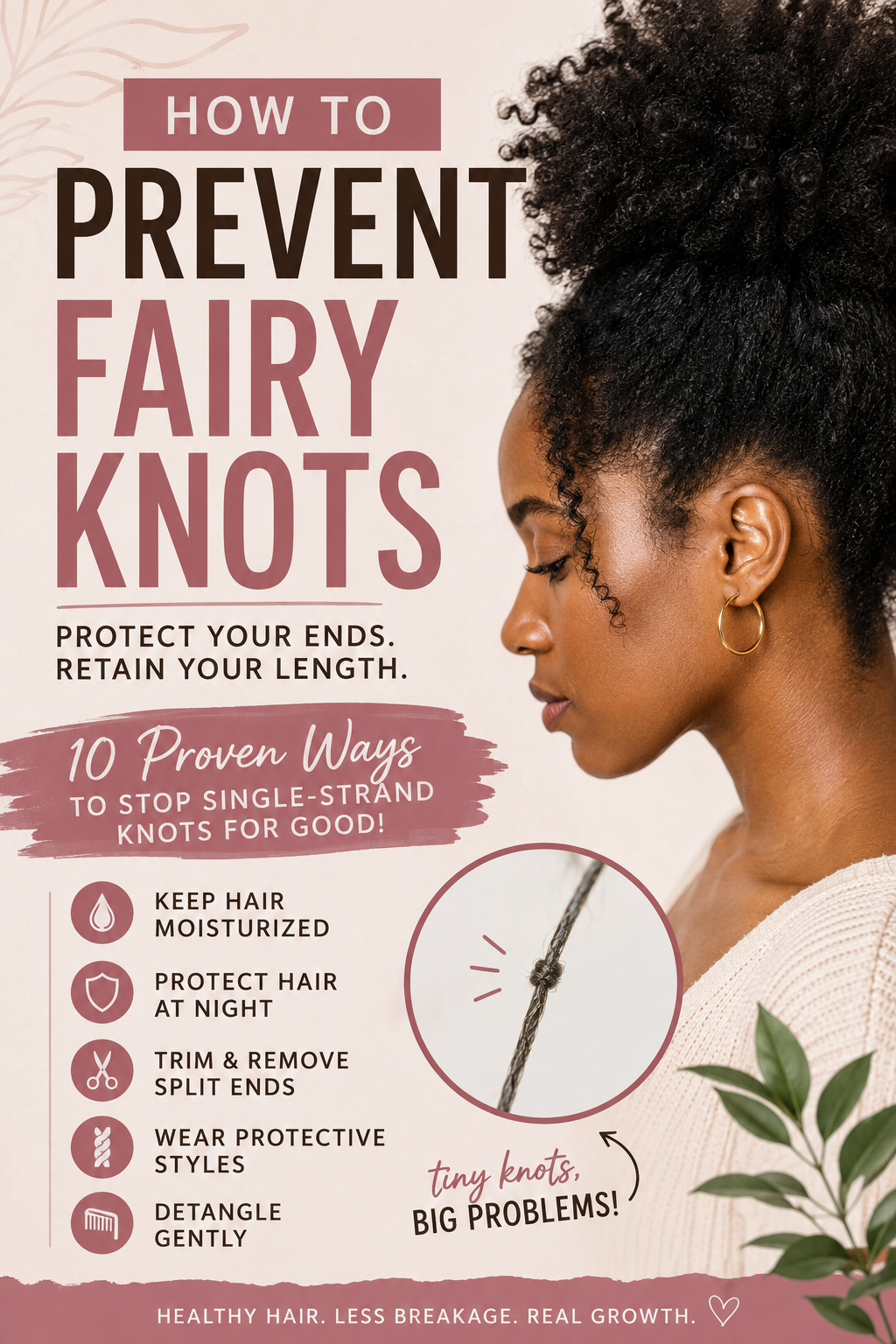 How to Prevent Fairy Knots: The Complete Guide for Healthy, Tangle-Free Hair