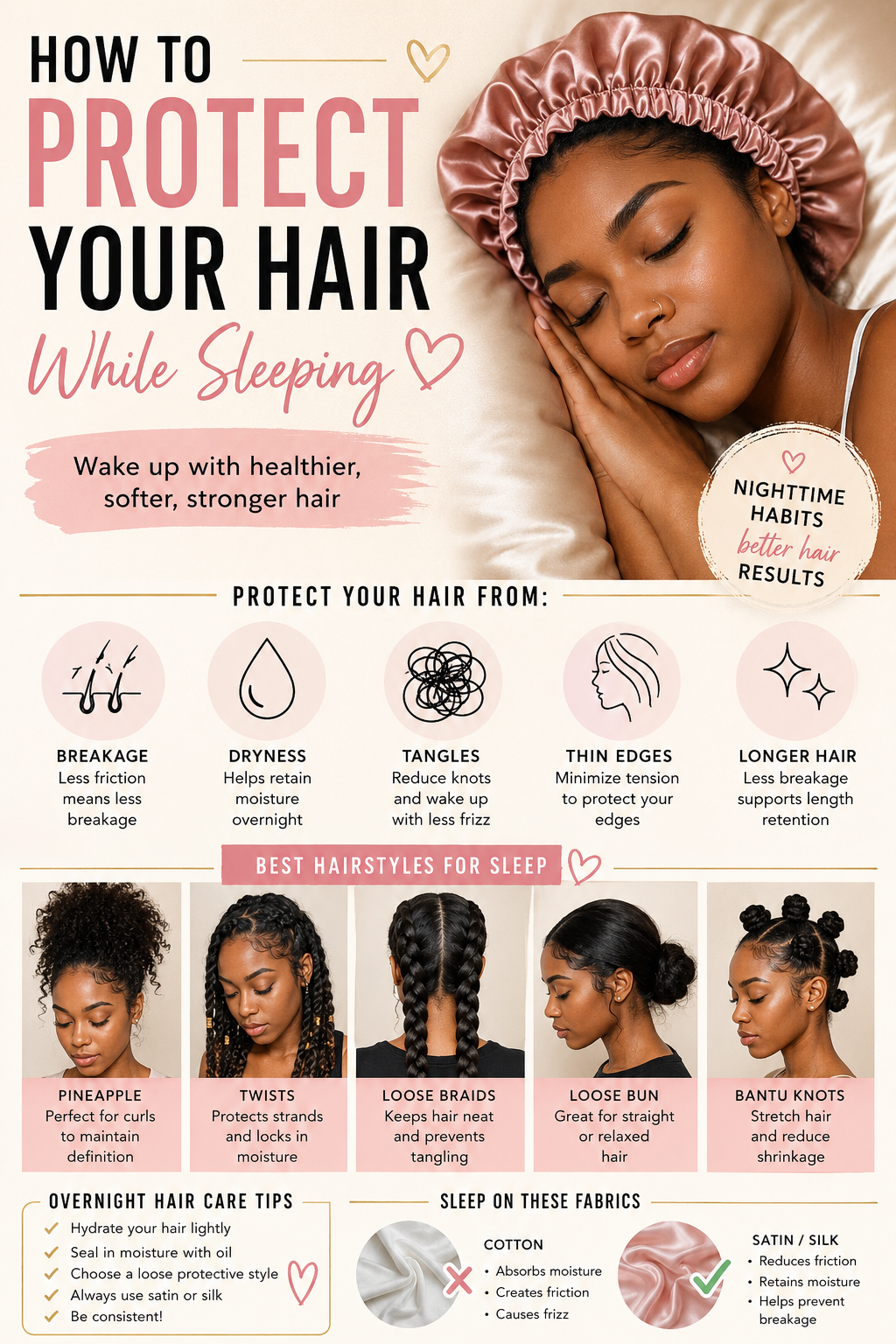 How to Protect Hair While Sleeping: The Complete Guide to Overnight Hair Care