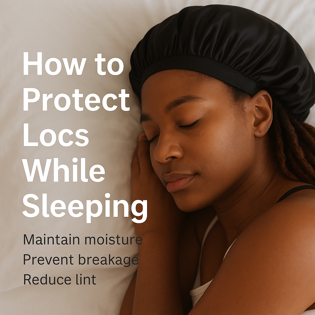 How to Protect Locs While Sleeping: The Complete Nighttime Guide for Strong, Healthy Locs