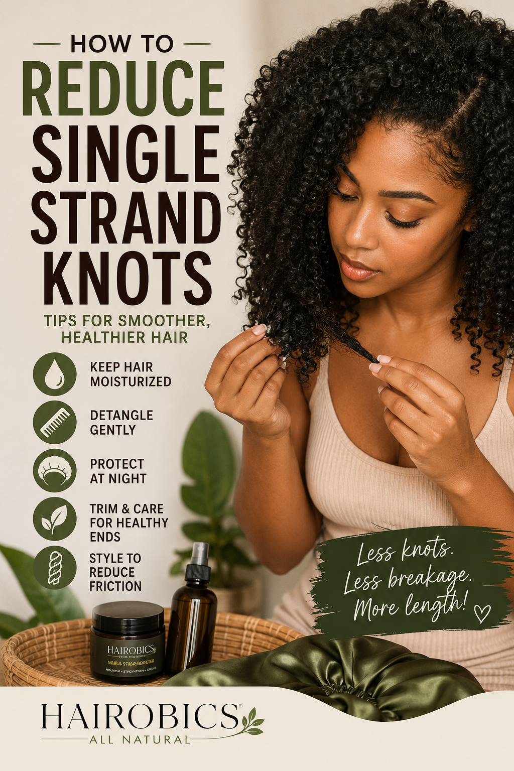 How to Reduce Single Strand Knots: The Complete Guide to Smoother, Healthier Natural Hair