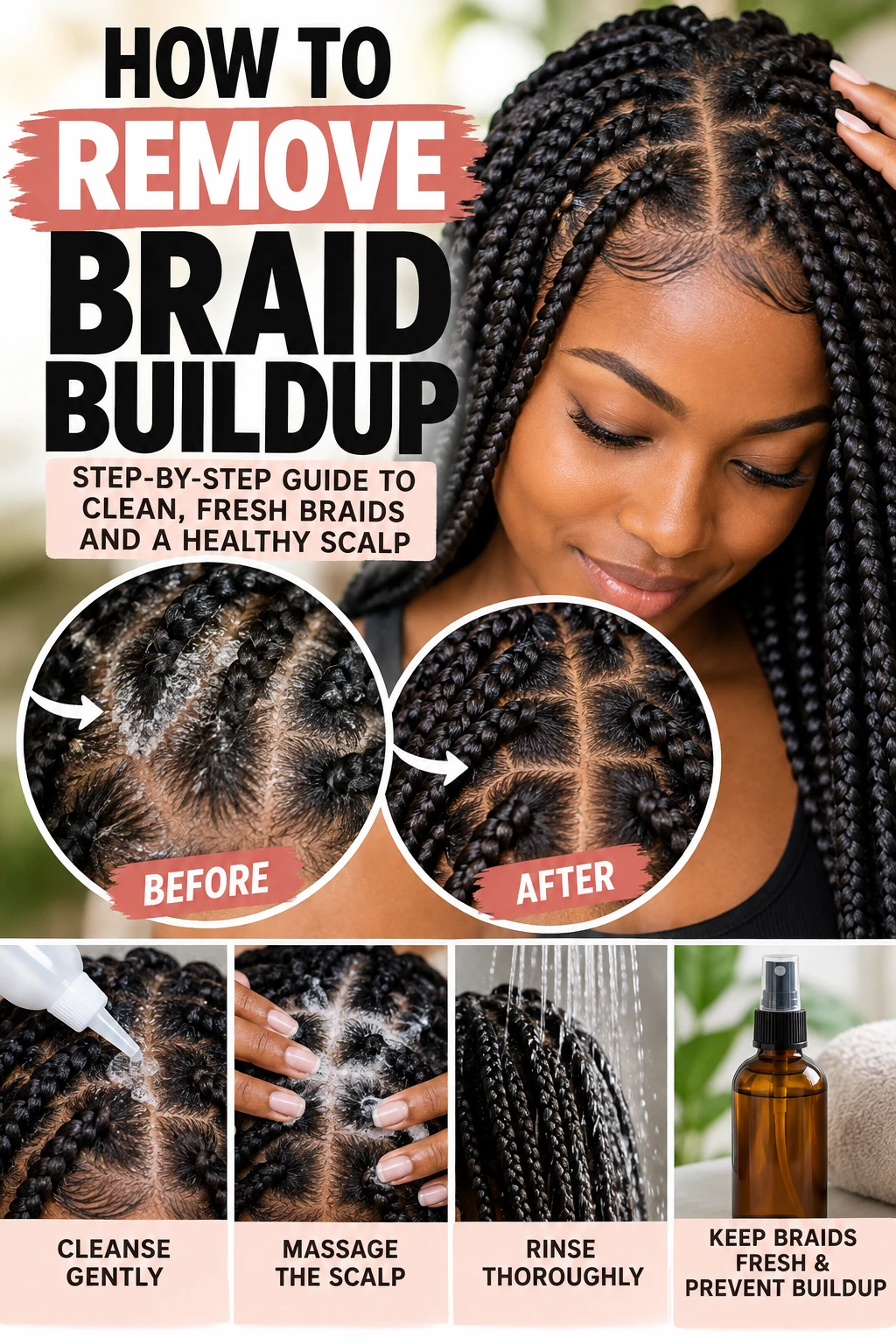How to Remove Braid Buildup: A Complete Guide to Clean, Fresh Braids and a Healthy Scalp