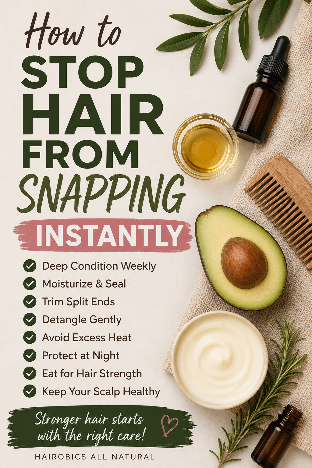 How to Stop Hair From Snapping Instantly: The Complete Guide to Stronger, Healthier Hair
