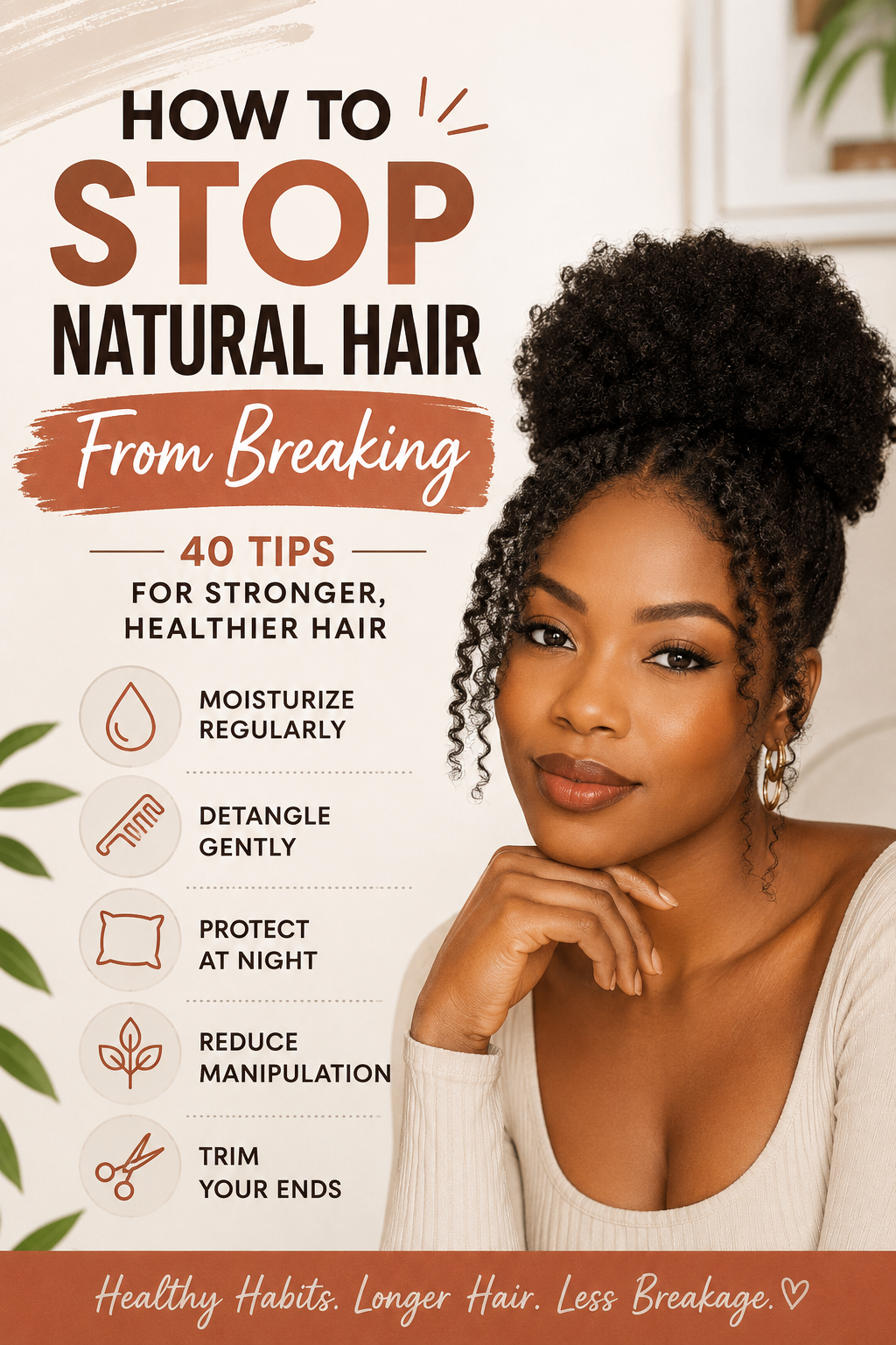 How to Stop Natural Hair From Breaking: A Complete Guide to Stronger, Healthier Hair