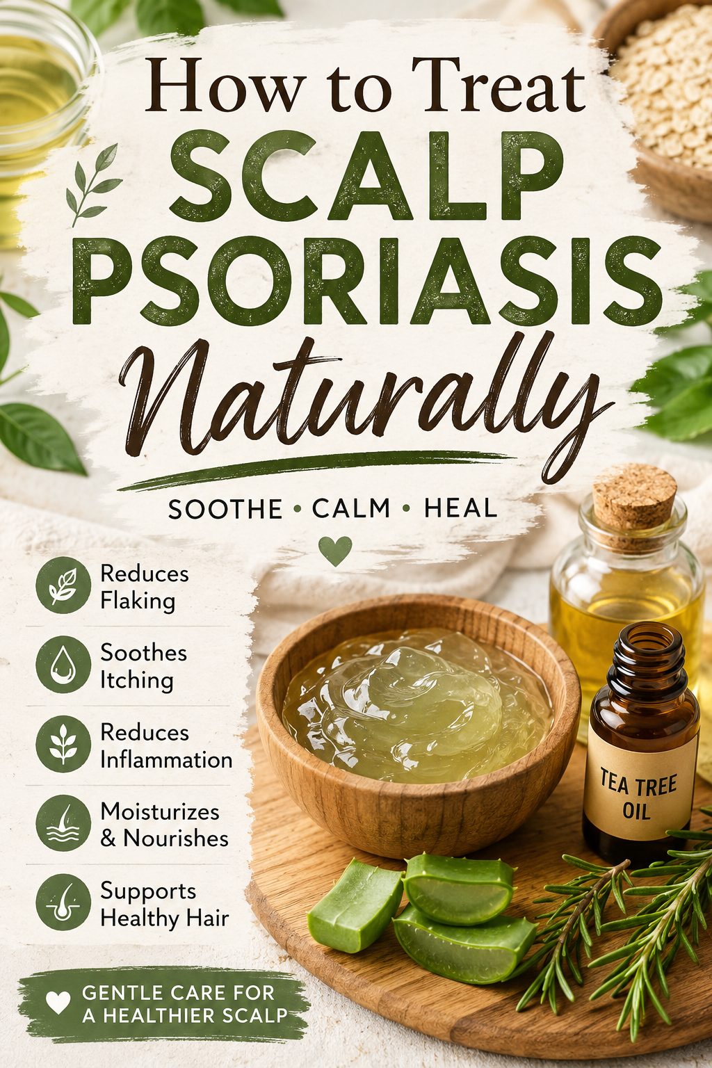 How to Treat Scalp Psoriasis Naturally: Complete Guide for Healthier Hair and Scalp