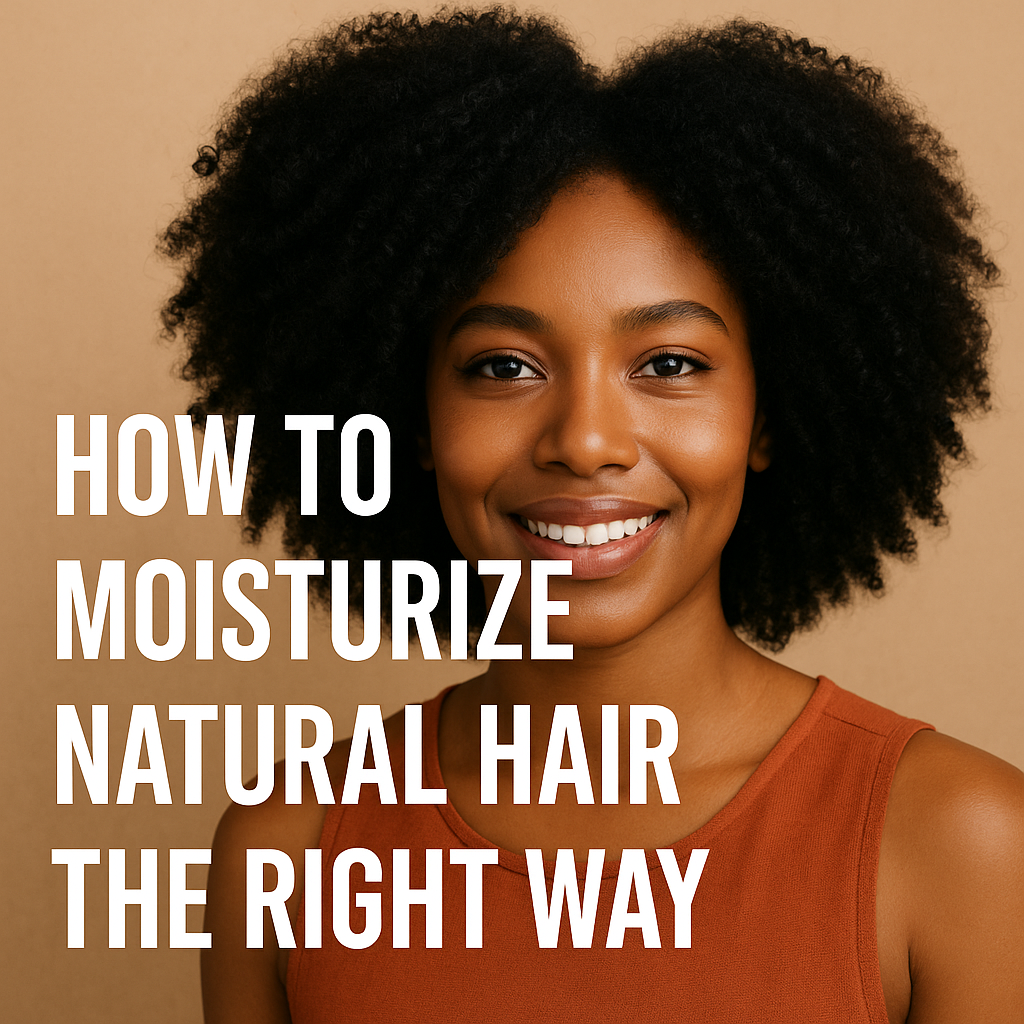 How to Moisturize Natural Hair the Right Way