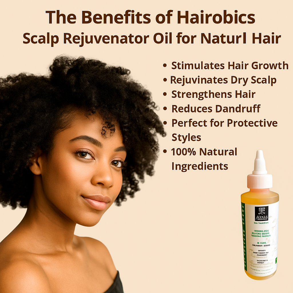 The Benefits of Hairobics Scalp Rejuvenator Oil for Natural Hair