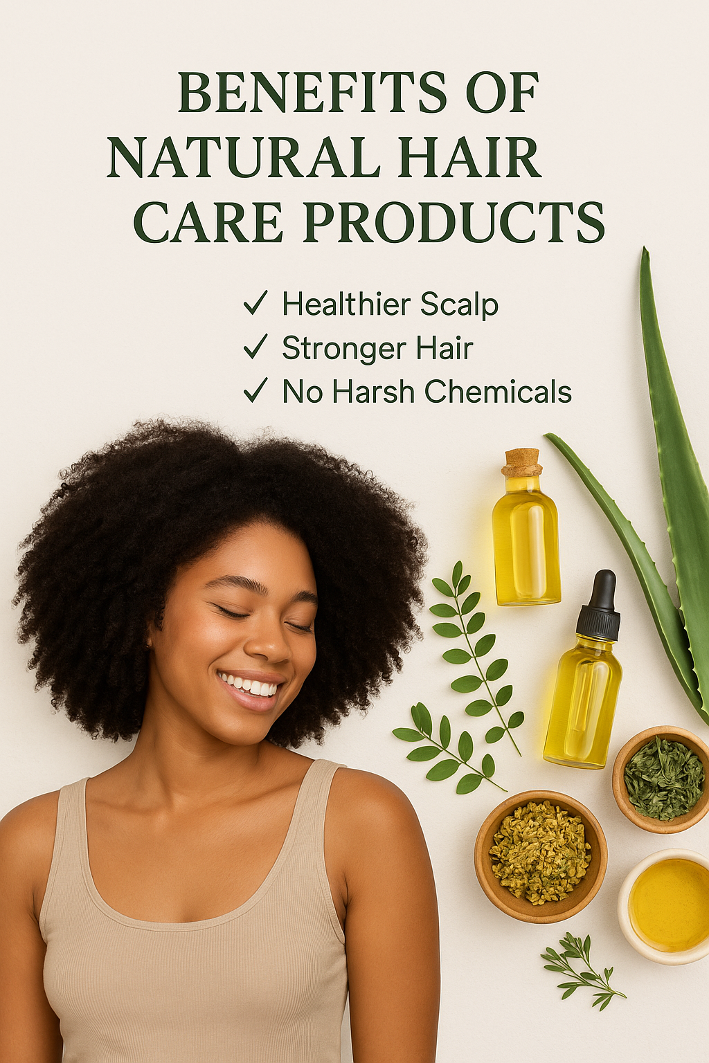 Benefits of Natural Hair Care Products: Why Going Natural Is the Best Choice for Healthy Hair