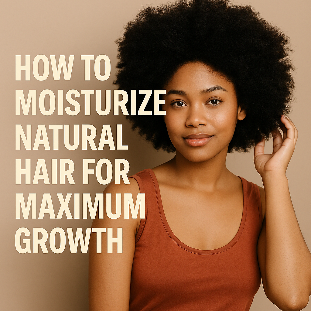 How to Moisturize Natural Hair for Maximum Growth: The Complete Guide