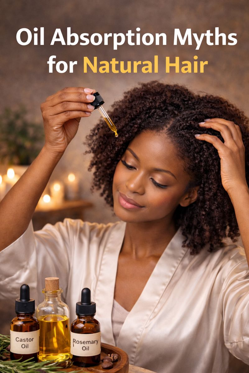 Oil Absorption Myths for Natural Hair: What Really Happens When You Apply Oil