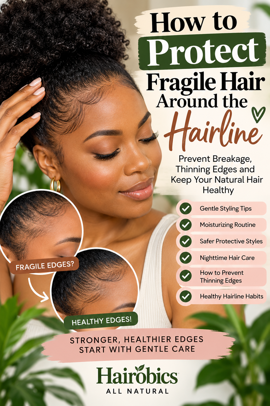 How to Protect Fragile Hair Around the Hairline: Prevent Breakage and Thinning Edges