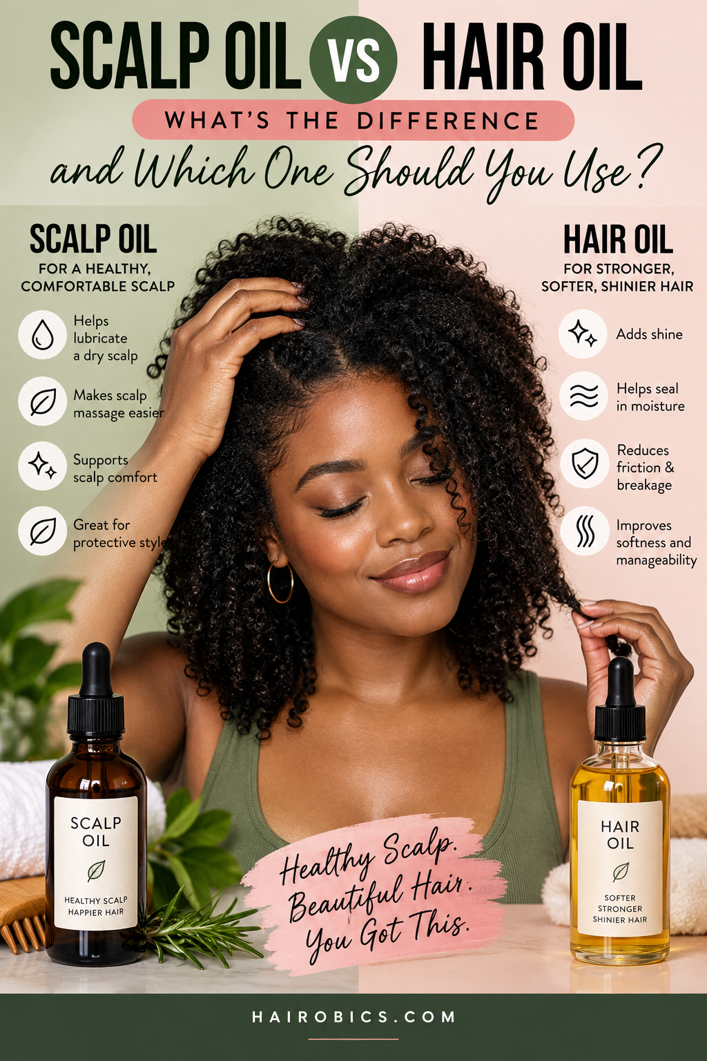 Scalp Oil vs Hair Oil: What’s the Difference and Which One Should You Use?