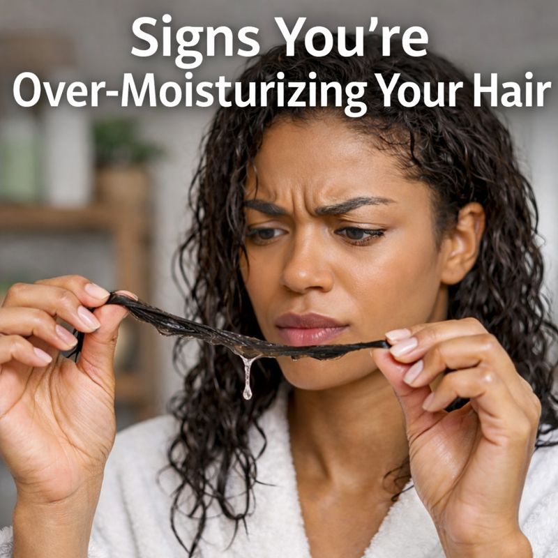 Signs You’re Over-Moisturizing Your Hair (And How to Fix It Fast)