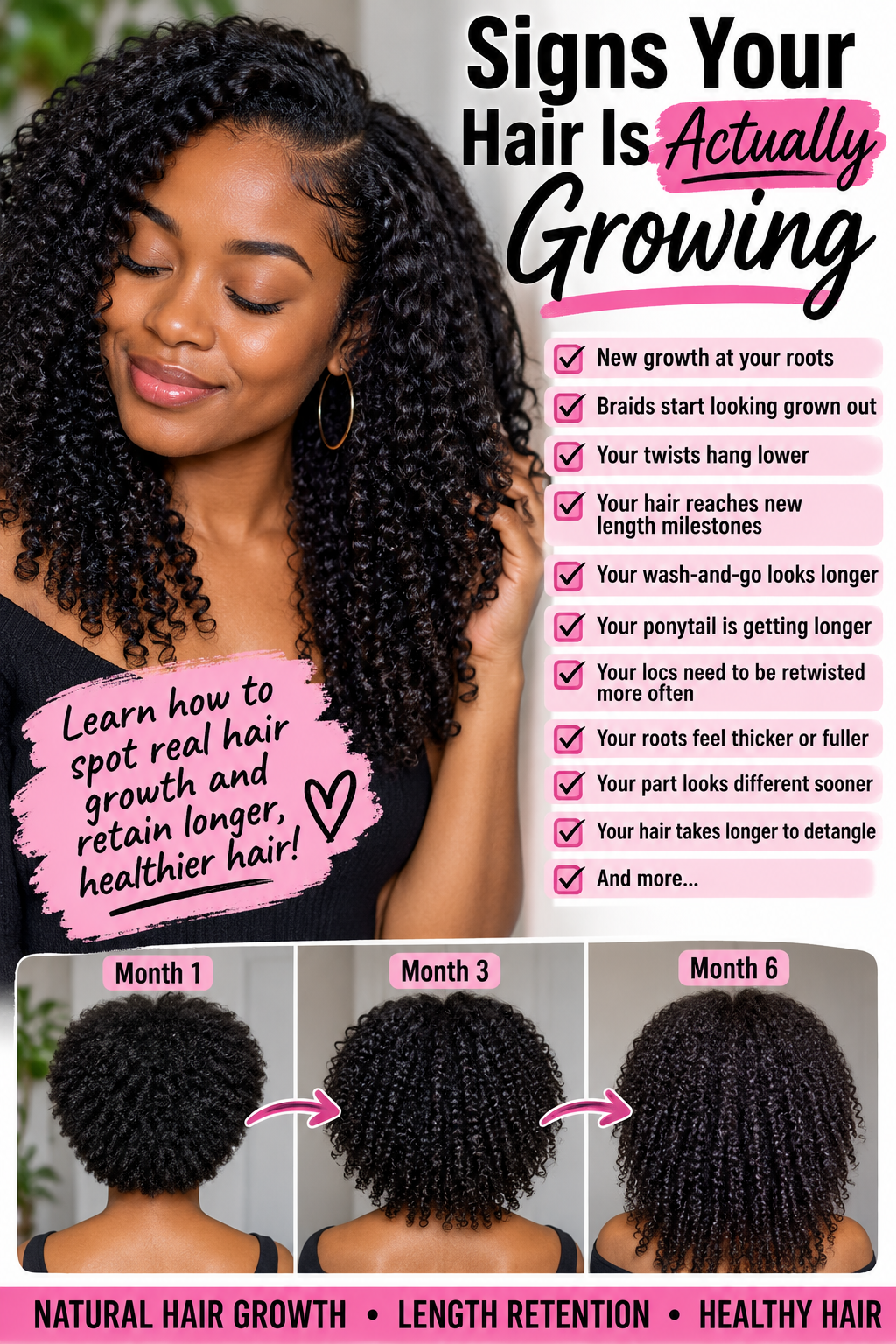 Signs Your Hair Is Actually Growing: 15 Ways to Tell Your Hair Is Getting Longer and Healthier