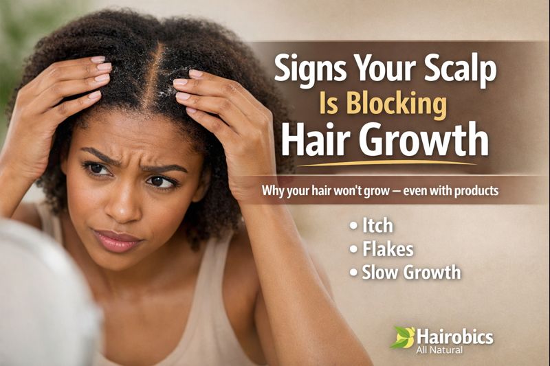 Signs Your Scalp Is Blocking Hair Growth