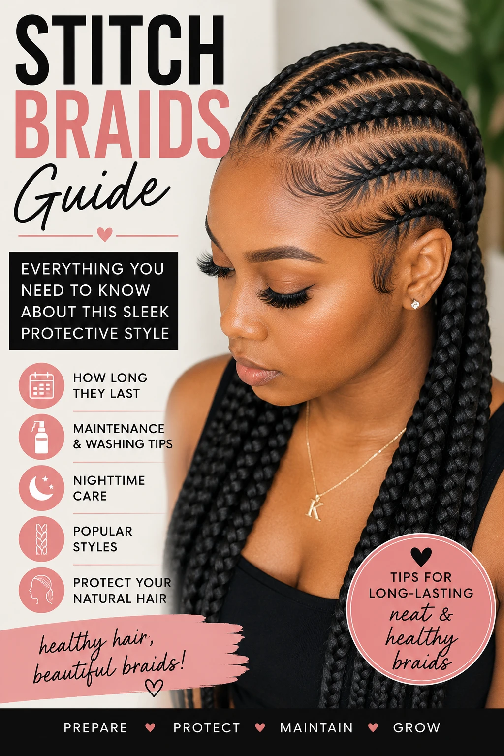 Stitch Braids Guide: Everything You Need to Know About This Sleek Protective Style