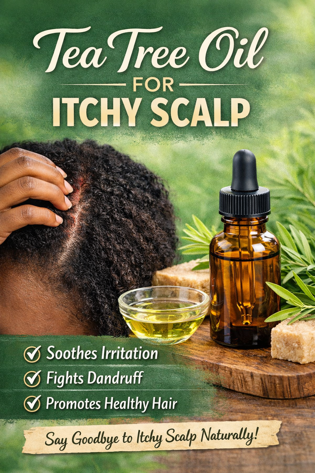 Tea Tree Oil for Itchy Scalp Under Braids: The Complete Guide to Relief, Growth, and Scalp Health