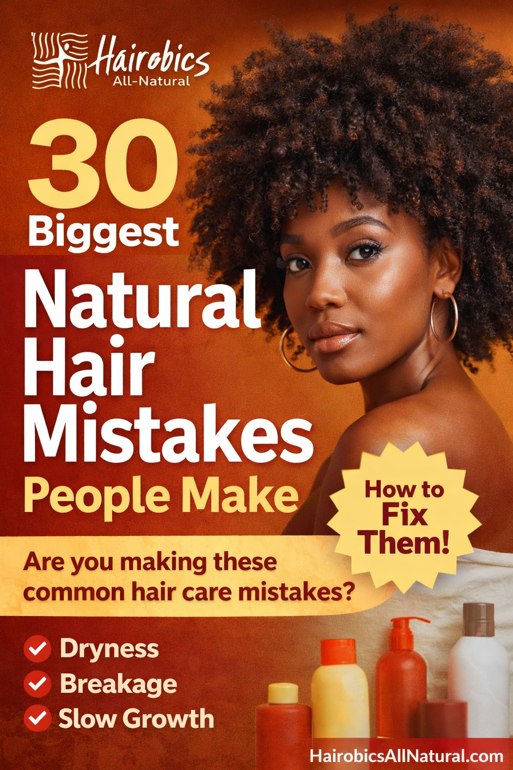 The 30 Biggest Natural Hair Mistakes People Make (And How to Fix Them)