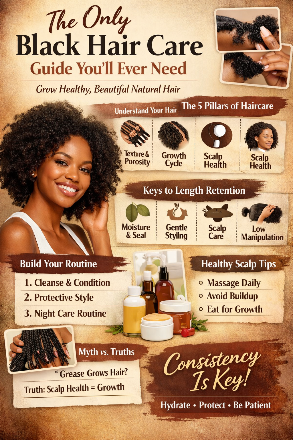 The Only Black Hair Care Guide You’ll Ever Need