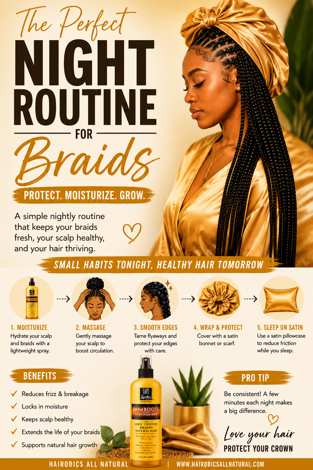 Night Routine for Braids: The Complete Guide to Keeping Your Braids Looking Fresh