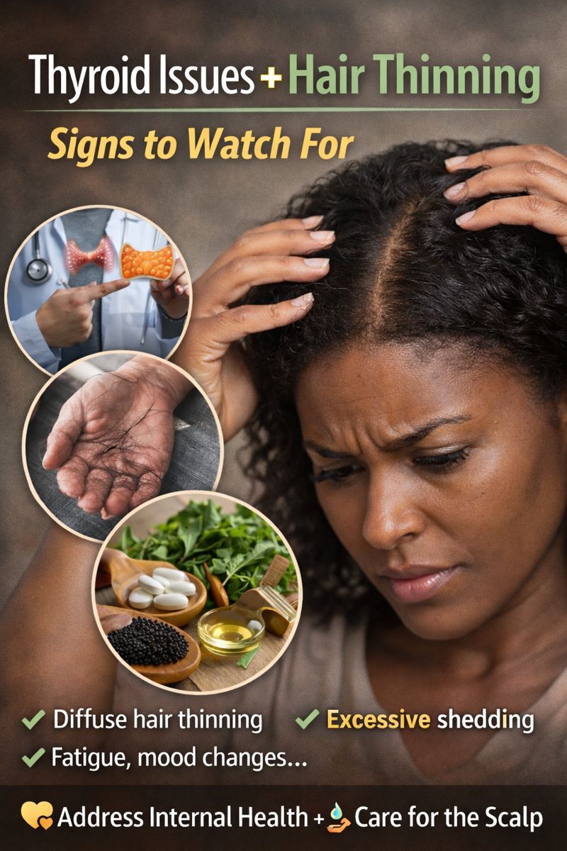 Thyroid Issues and Hair Thinning: Signs to Watch For