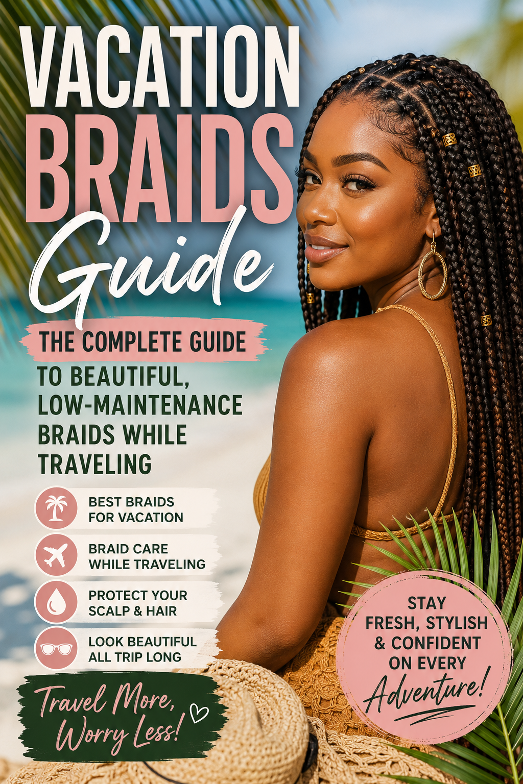 Vacation Braids Guide: The Complete Guide to Beautiful, Low-Maintenance Braids While Traveling