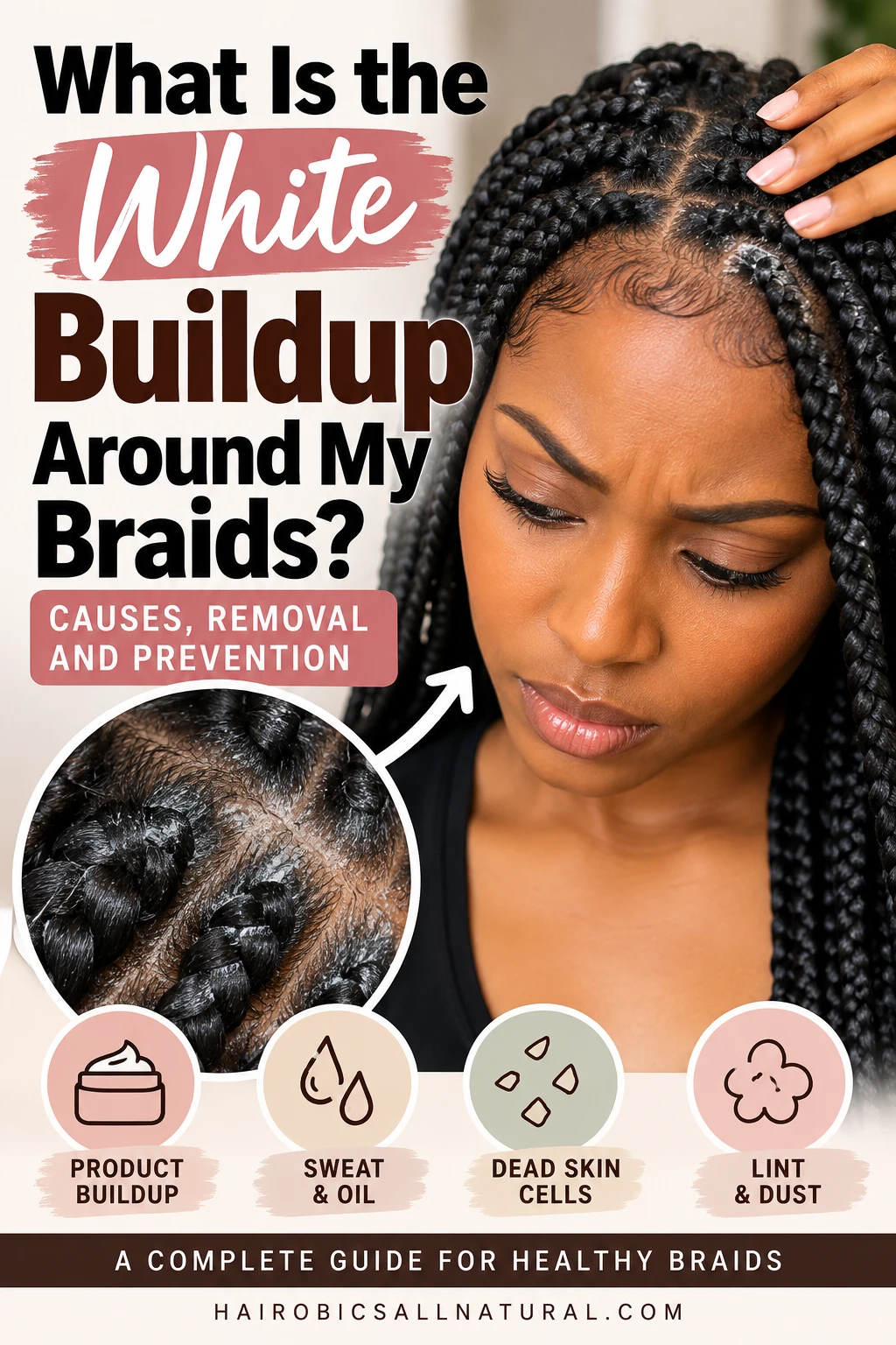 What Is the White Buildup Around My Braids? Causes, Removal, and Prevention