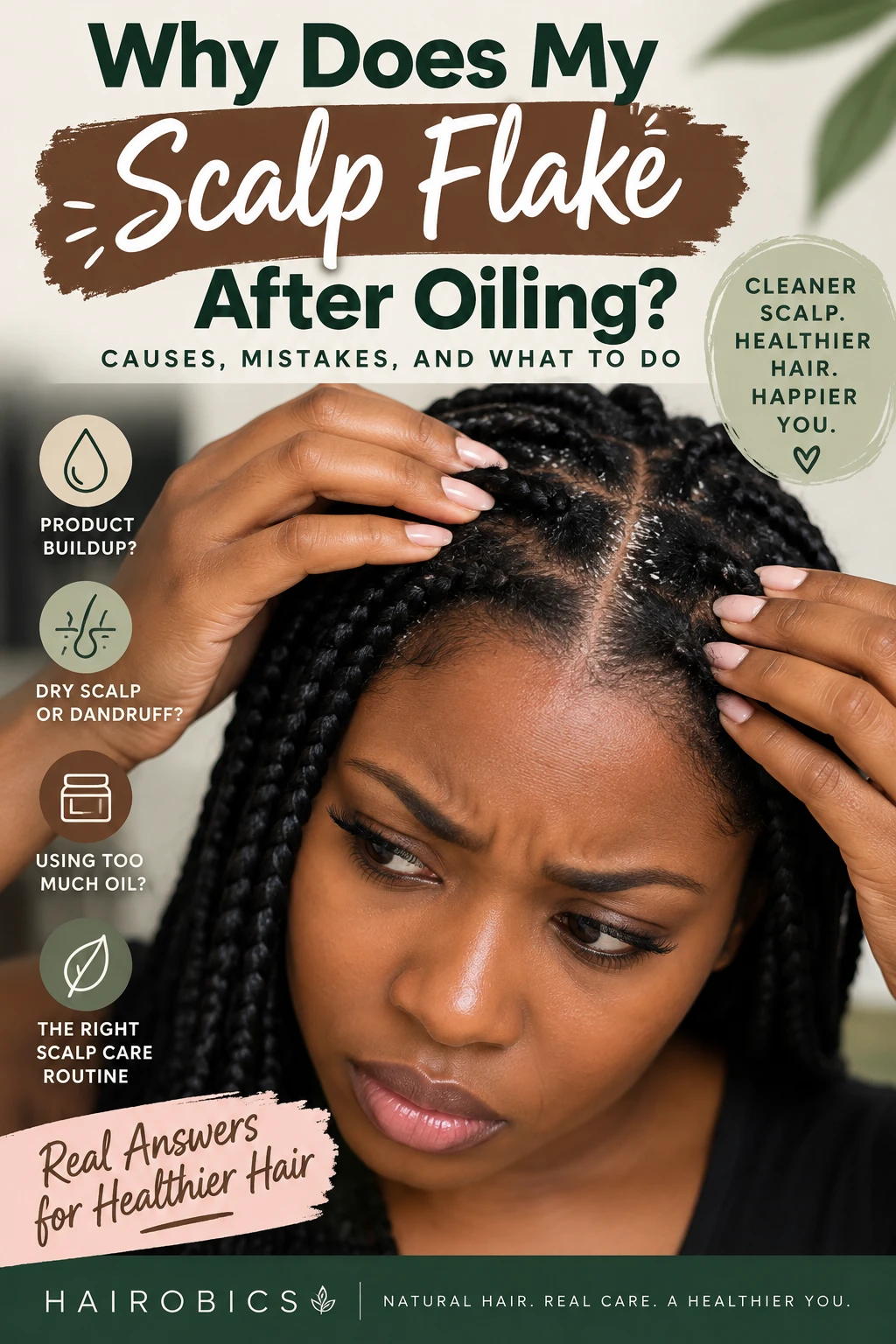 Why Does My Scalp Flake After Oiling? Causes, Mistakes, and What to Do