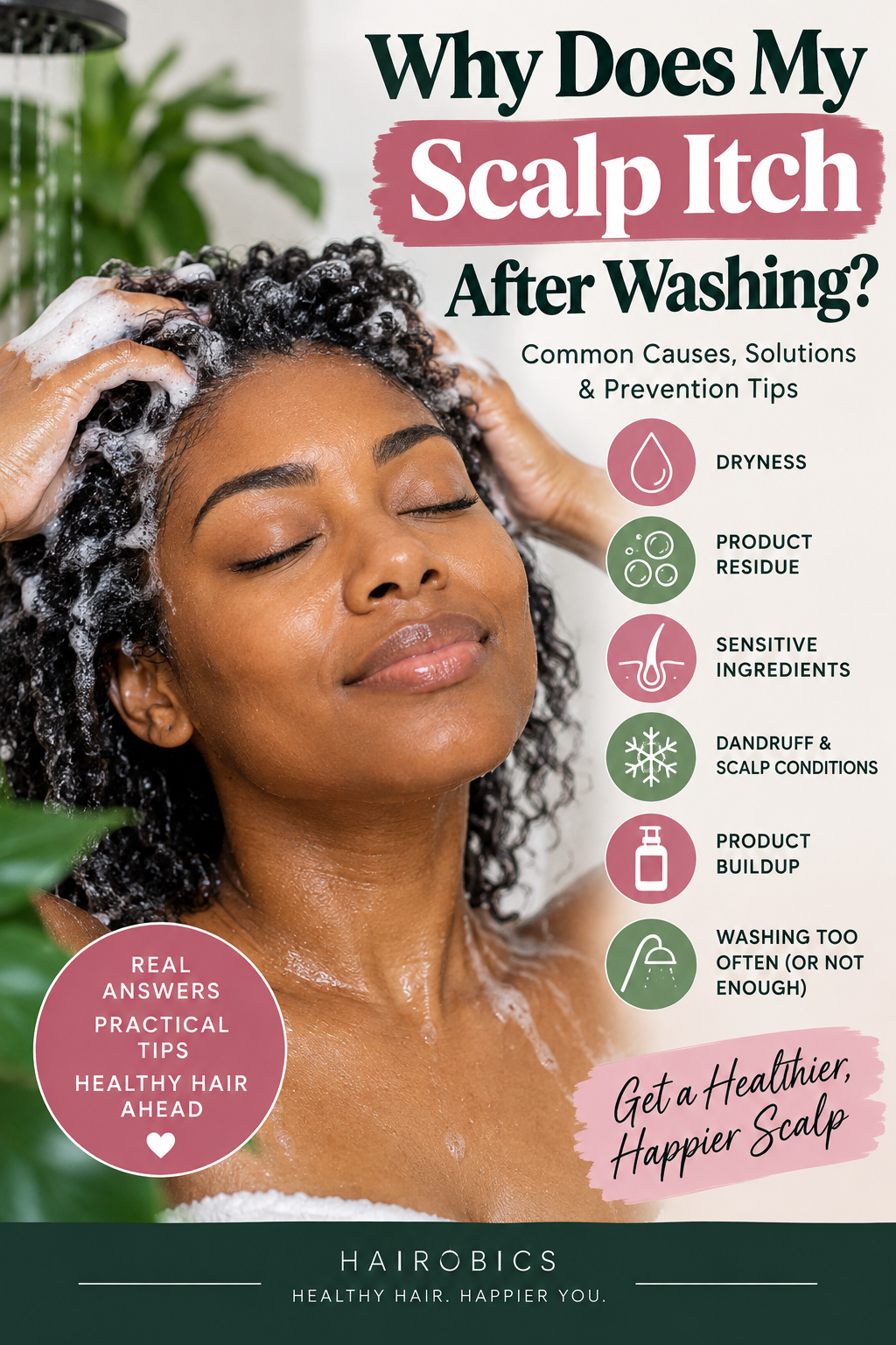 Why Does My Scalp Itch After Washing? Causes, Solutions & Prevention