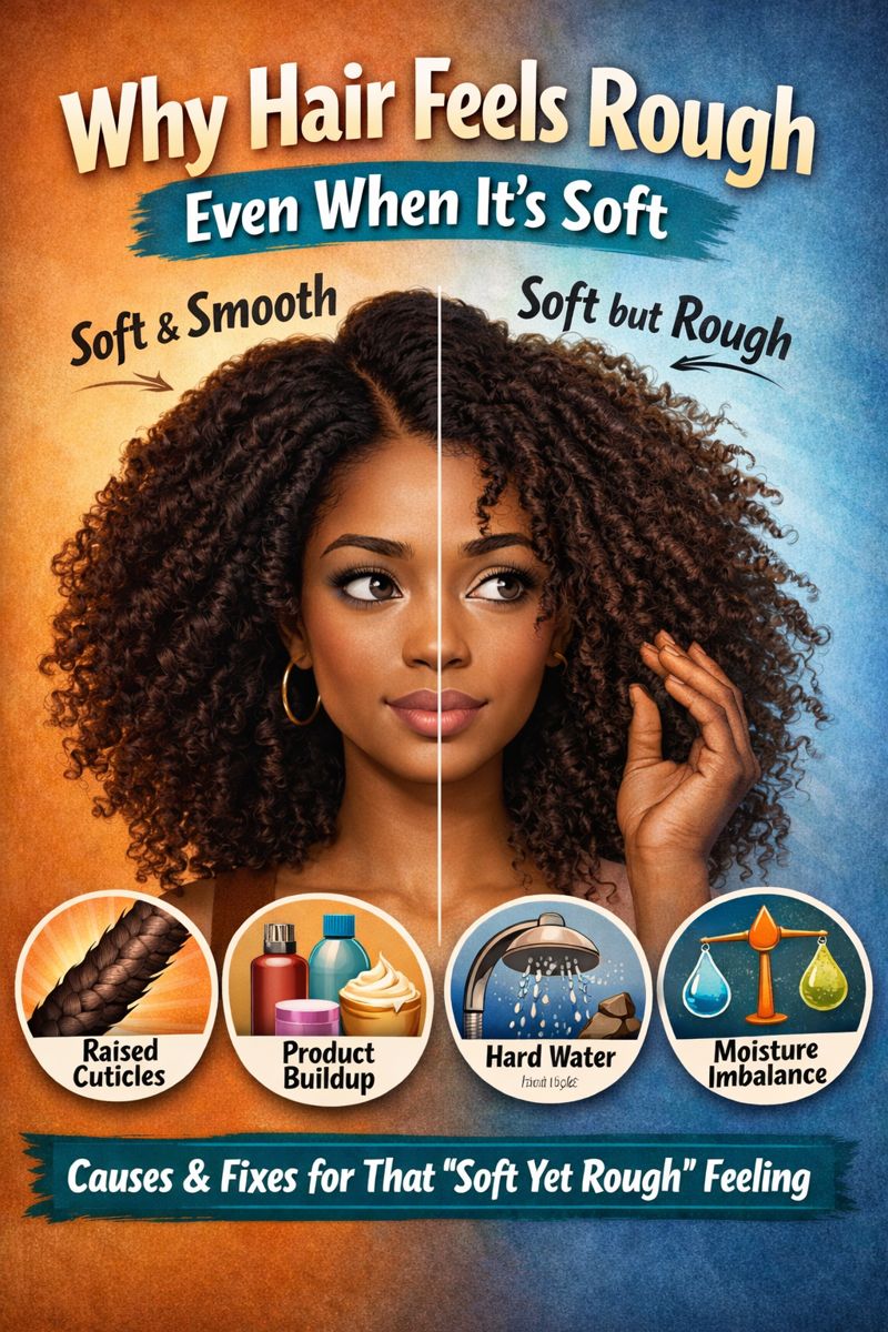 Why Hair Feels Rough Even When It’s Soft