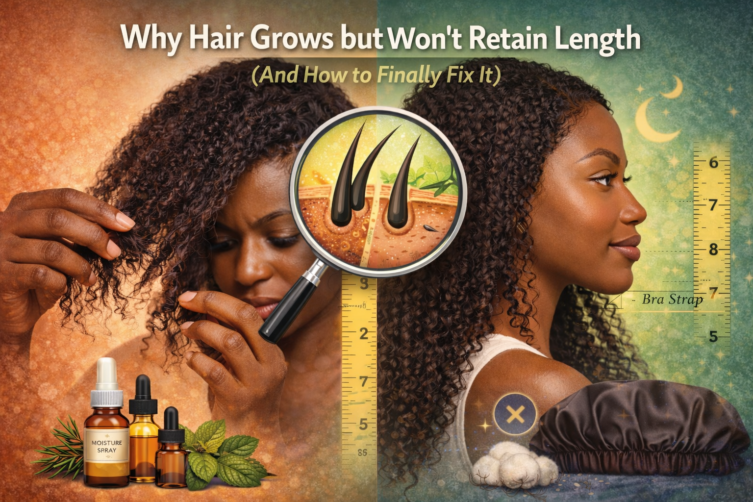 Why Hair Grows but Won’t Retain Length (And How to Finally Fix It)