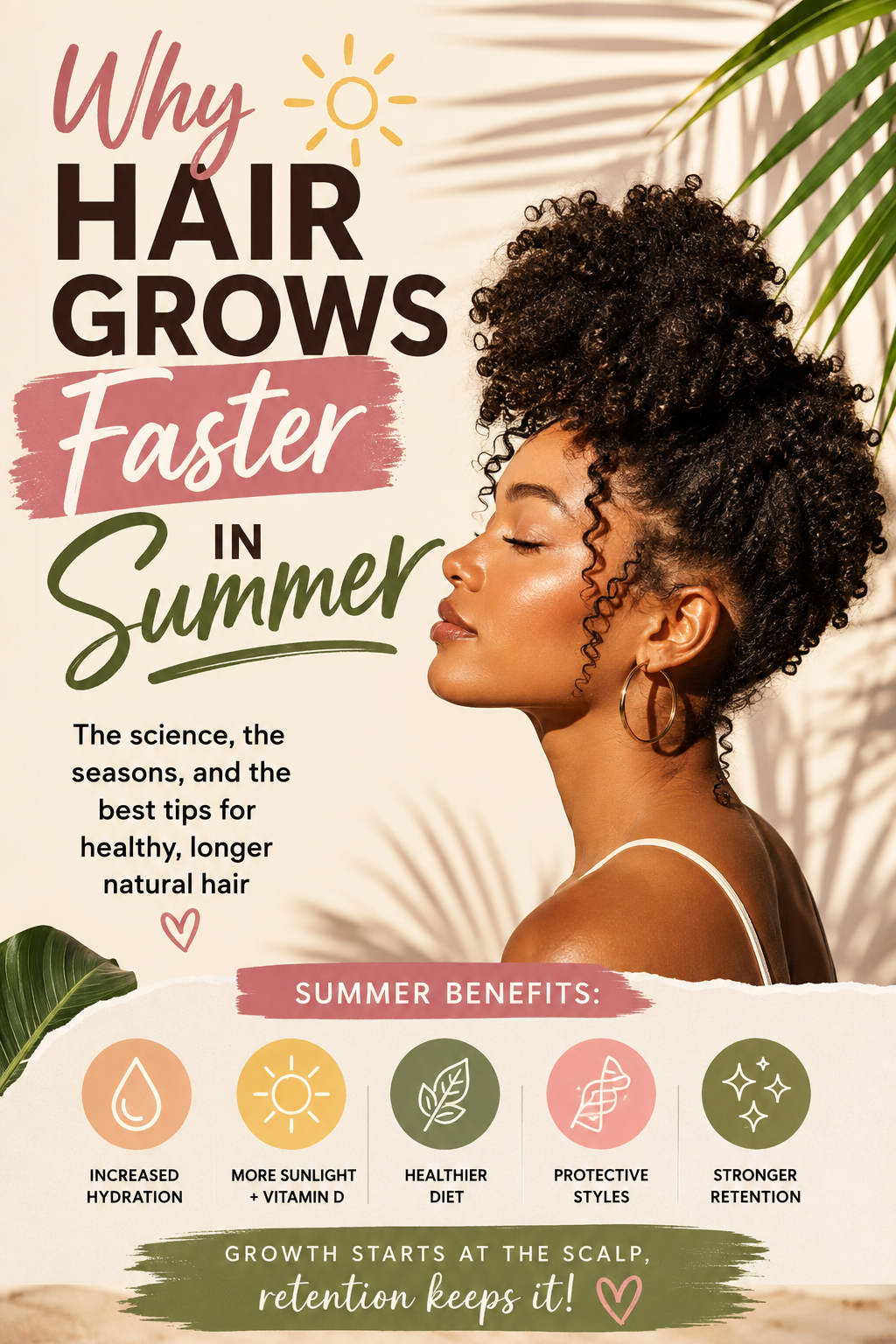 Why Hair Grows Faster in Summer: The Science Behind Seasonal Hair Growth
