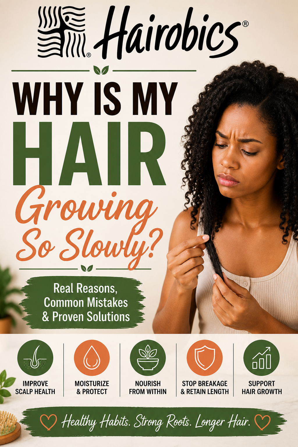 Why Is My Hair Growing So Slowly? The Complete Guide to Faster, Healthier Hair Growth