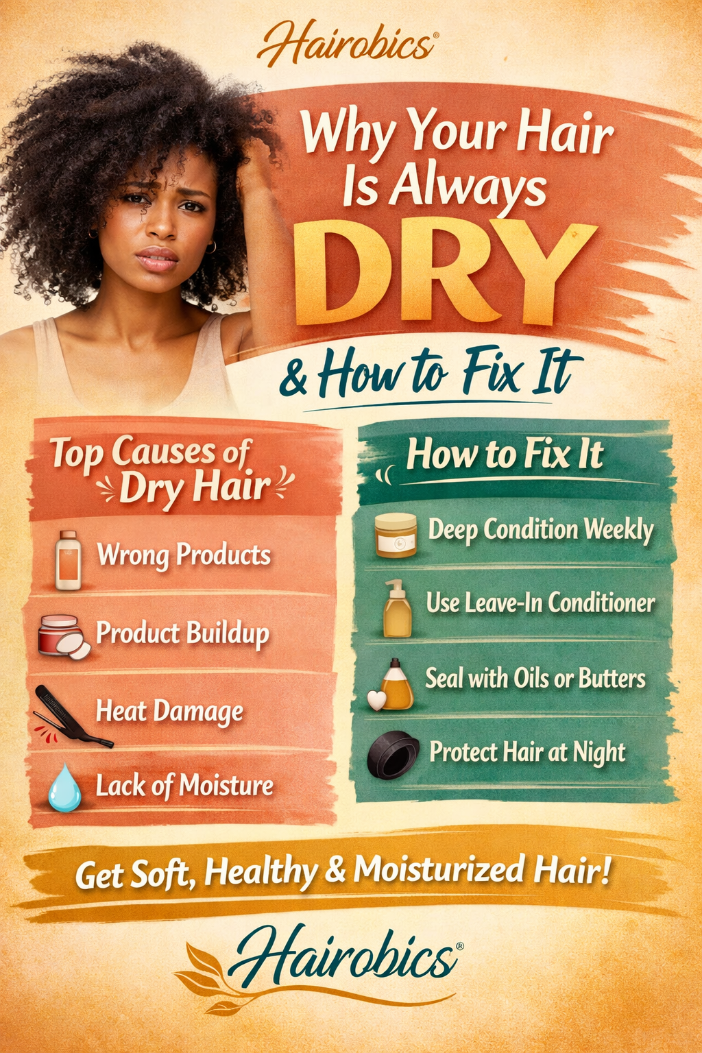 Why Your Hair Is Always Dry (And How to Fix It)