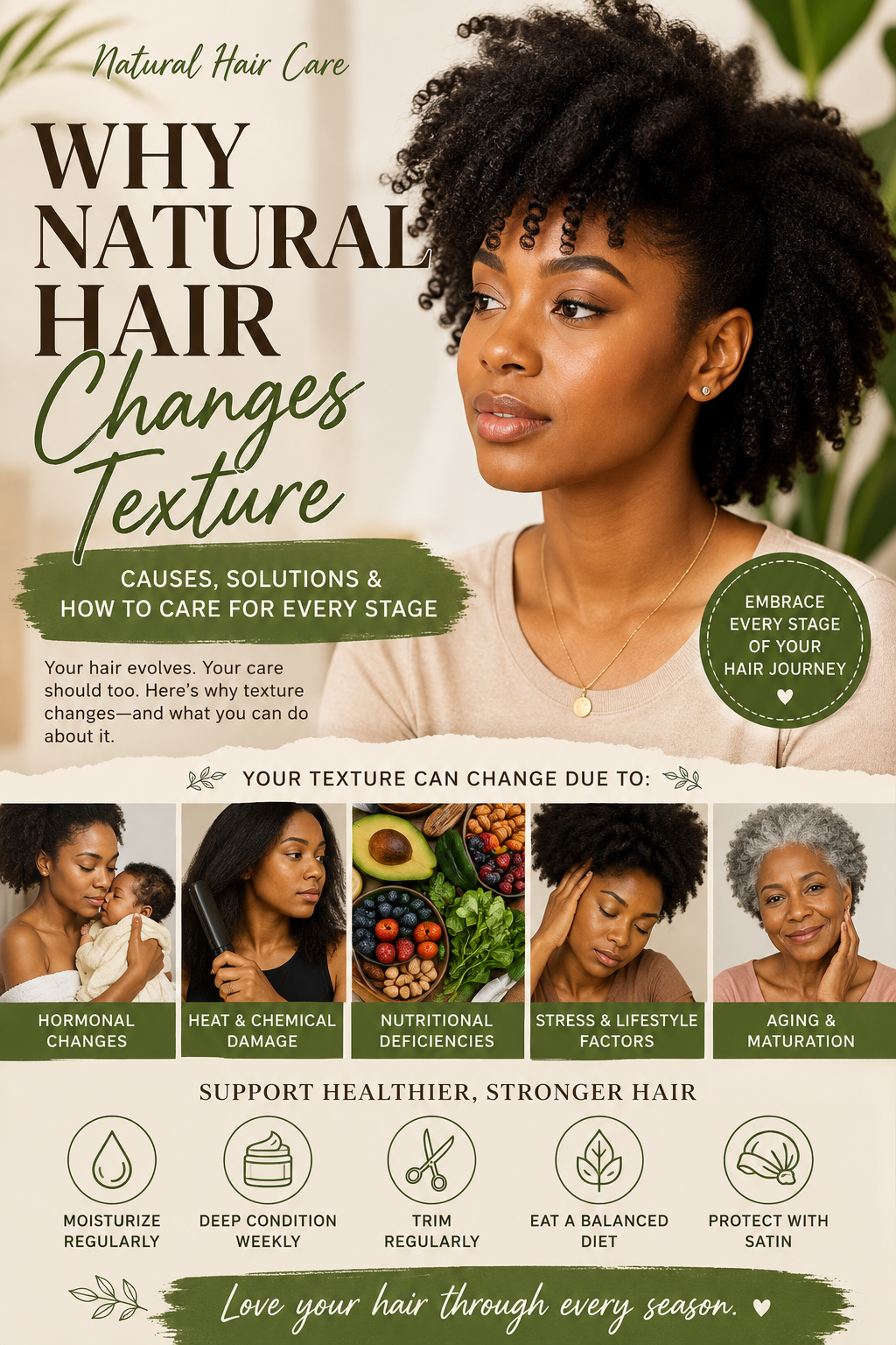 Why Natural Hair Changes Texture: Causes, Solutions, and How to Care for Every Stage
