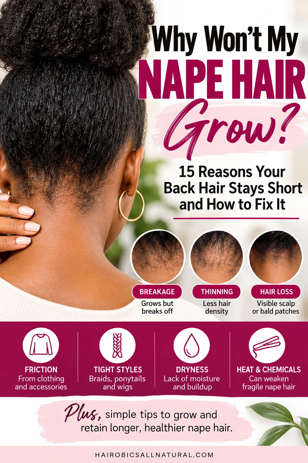 Why Won't My Nape Hair Grow? 15 Reasons Your Back Hair Stays Short and How to Fix It