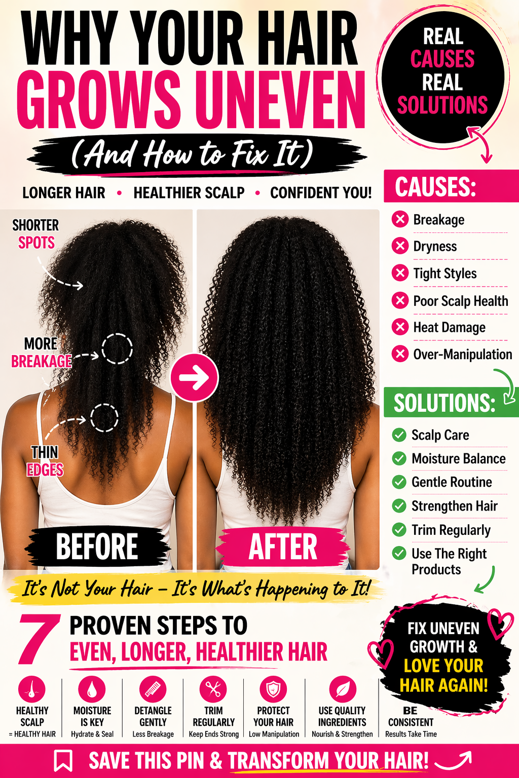 Why Your Hair Grows Uneven (And How to Fix It)